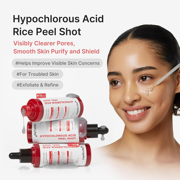 MEDICUBE - Hypochlorous Acid Rice Peel Shot