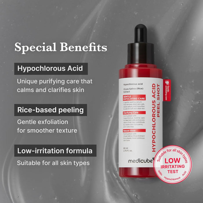 MEDICUBE - Hypochlorous Acid Rice Peel Shot