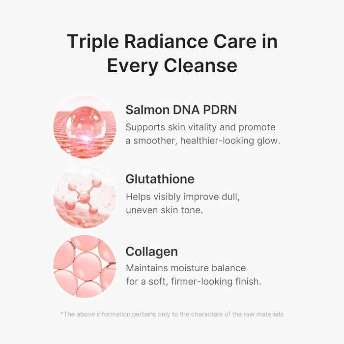 MEDICUBE - PDRN Pink Glutathione Capsule Cleansing Foam