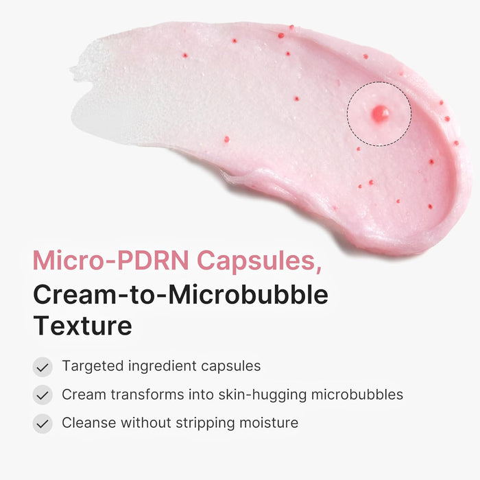MEDICUBE - PDRN Pink Glutathione Capsule Cleansing Foam
