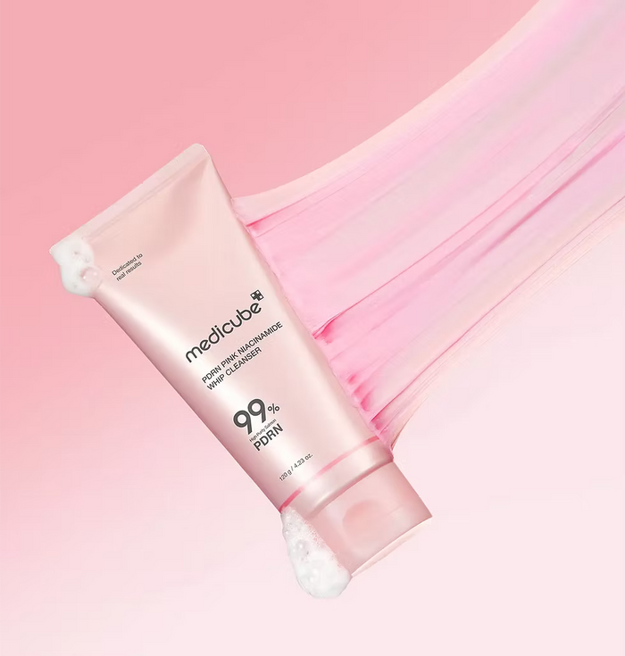 MEDICUBE - PDRN Pink Niacinamide Whip Cleanser