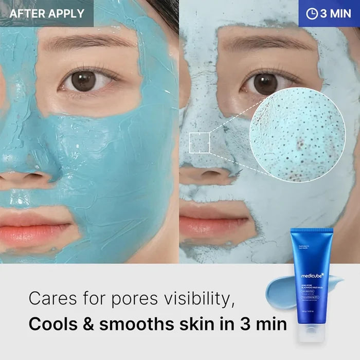 MEDICUBE - Zero Pore Blackhead Mud Mask