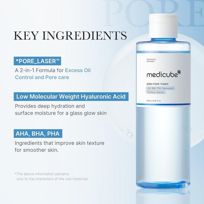 MEDICUBE - Zero Pore Toner