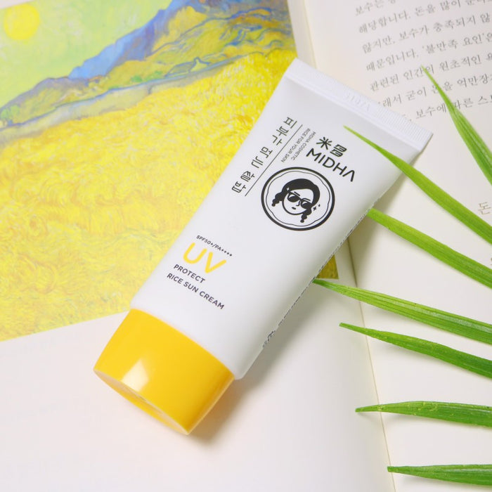 MIDHA - UV Protect Rice Sun Cream SPF50+ PA++++