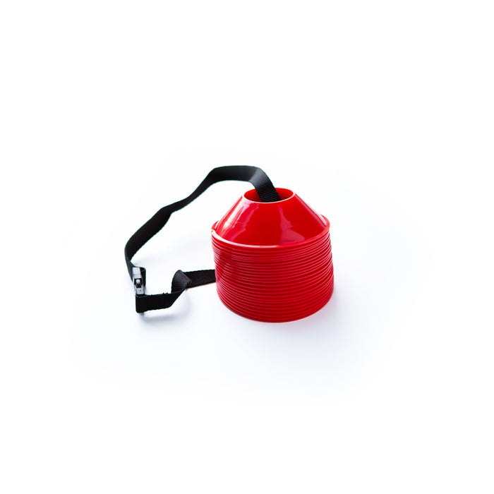 Model #MDCRED. Mini disc cone for soccer field marking.