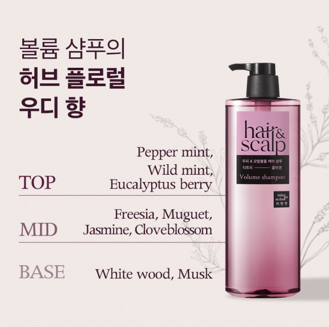MISE EN SCÈNE - Hair & Scalp Volume Shampoo