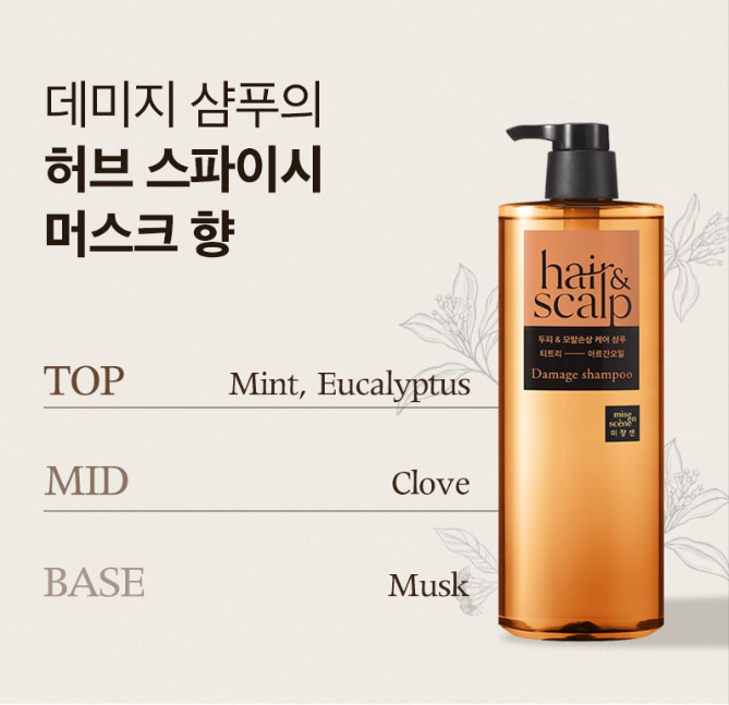 MISE EN SCÈNE- Hair & Scalp Damage Shampoo