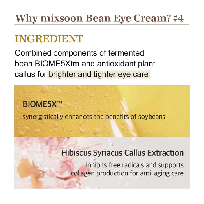 MIXSOON - Bean Eye Cream