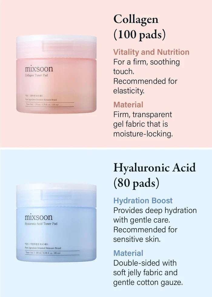 MIXSOON - Collagen Toner Pad
