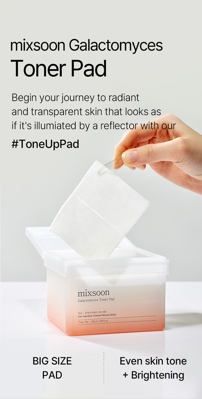 MIXSOON - Galactomyces Toner Pad 210ml