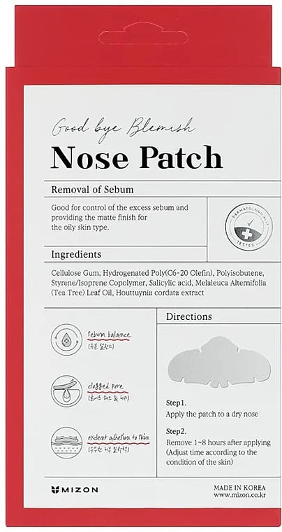 MIZON - Good Bye Blemish Nose Patch