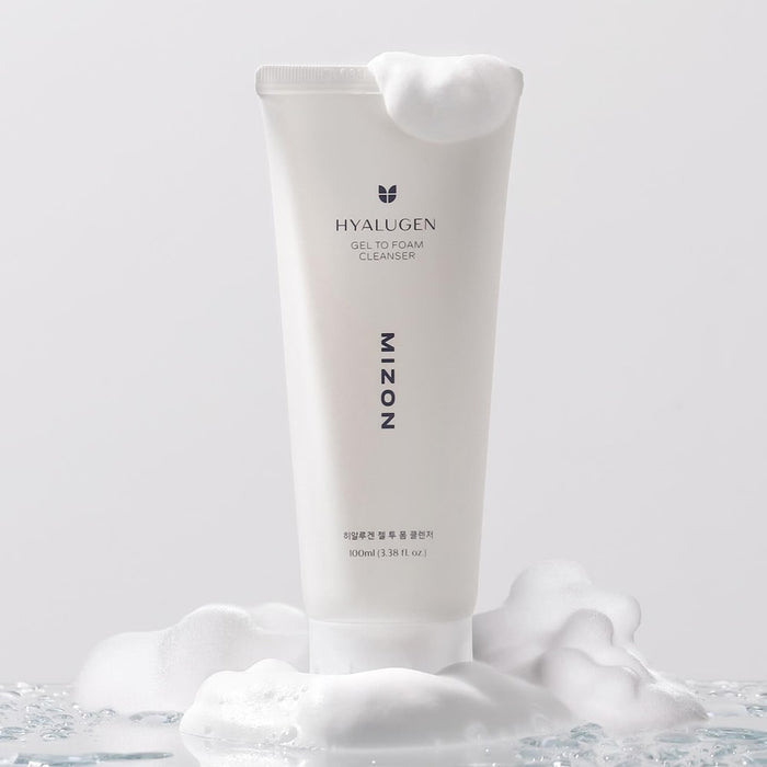 MIZON - Hyalugen Gel To Foam Cleanser