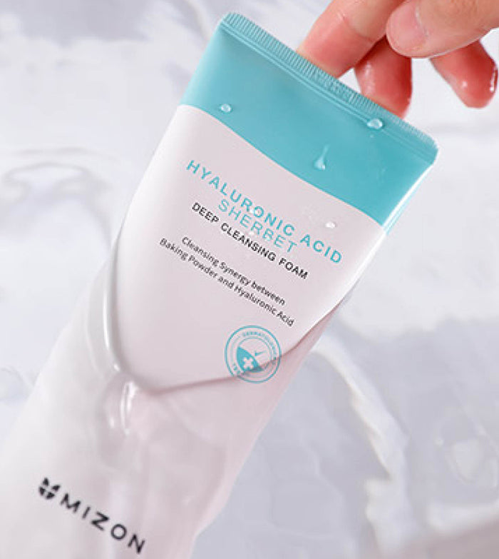 MIZON - Hyaluronic Acid Sherbet Deep Cleansing Foam