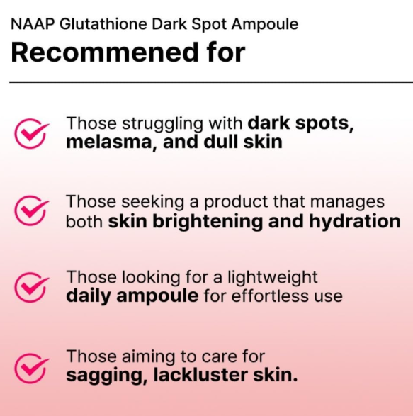 NAAP - Glutathione Dark Spot Ampoule