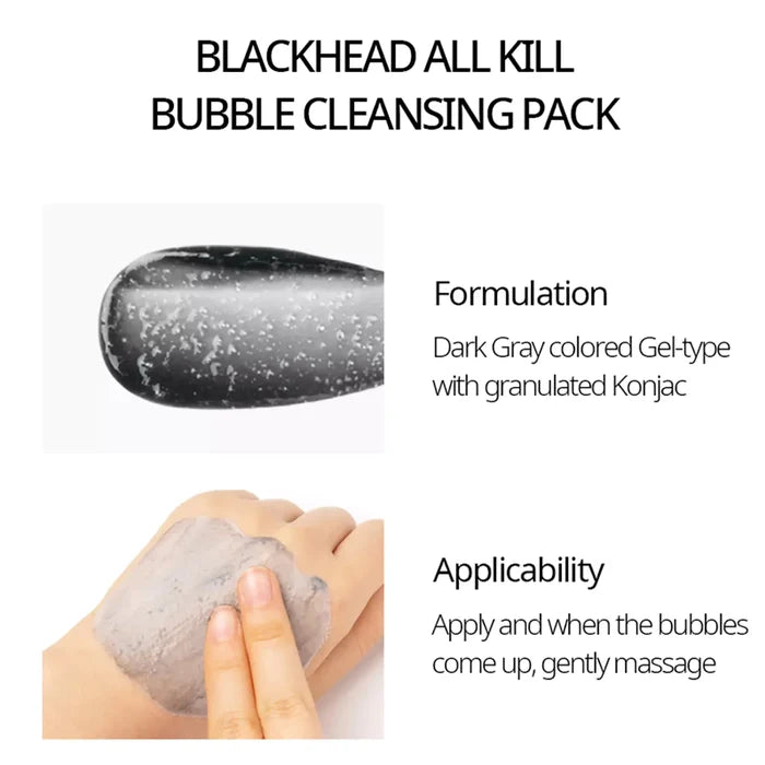 NACIFIC - Blackhead All Kill Bubble Cleansing Pack