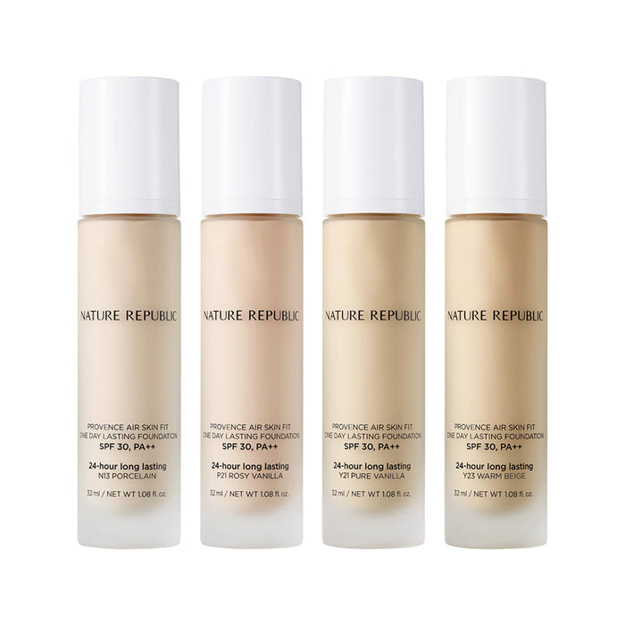 NATURE REPUBLIC - Provence Air Skin Fit One Day Lasting Foundation SPF30 PA++