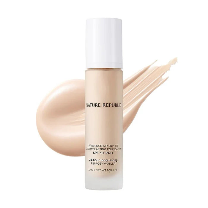 NATURE REPUBLIC - Provence Air Skin Fit One Day Lasting Foundation SPF30 PA++