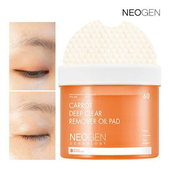 NEOGEN DERMALOGY - Carrot Deep Clear Remover Oil Pad