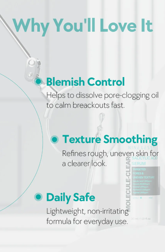 NINELESS - Molecule-Clear Salicylic Acid Serum