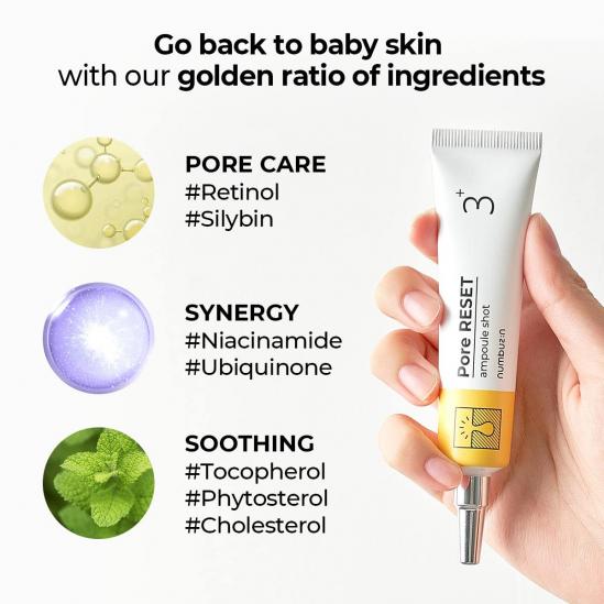 NUMBUZIN - No. 3 Pore Reset Ampoule Shot