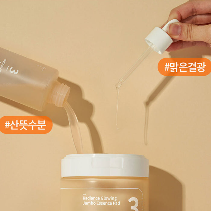 NUMBUZIN - No. 3 Radiance Glowing Jumbo Essence Pad