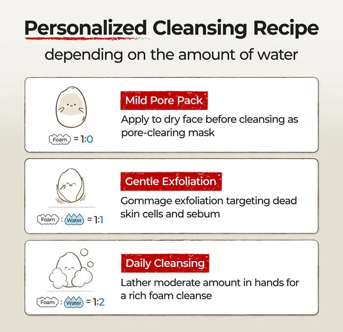 NUMBUZIN - No. 3 Rice Enzyme Skin Softening Cleansing Foam