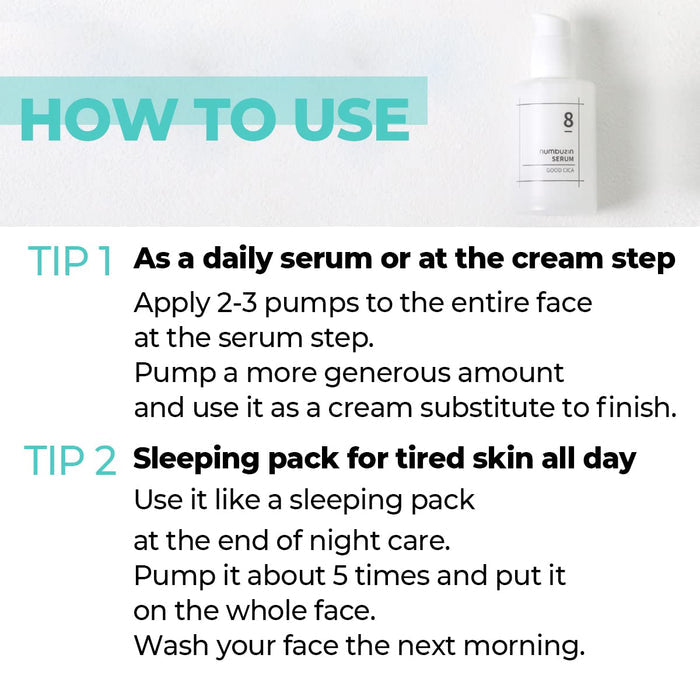 NUMBUZIN - No. 8 Fine Cica Serum
