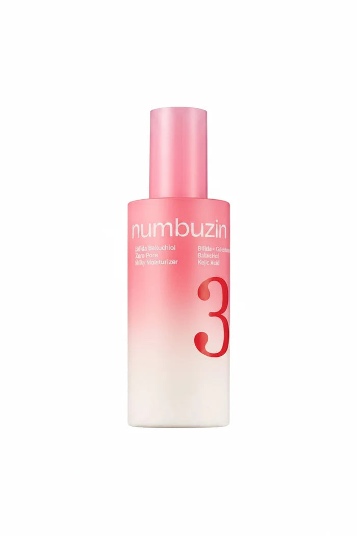 NUMBUZIN - No.3 Bifida Bakuchiol Zero Pore Milky Moisturizer