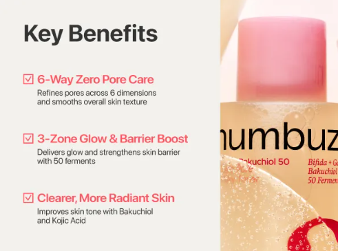 NUMBUZIN - No.3 Bifida Bakuchiol Zero Pore Milky Toner Light