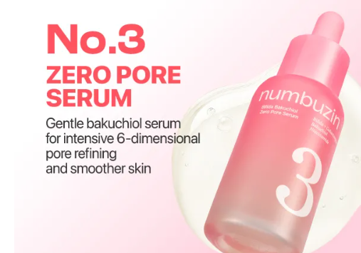 NUMBUZIN - No.3 Bifida Bakuchiol Zero Pore Serum