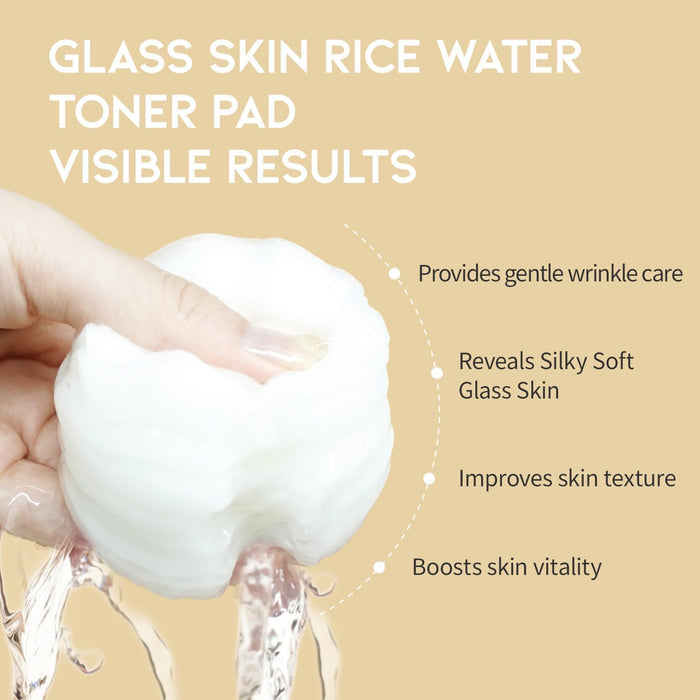 #OOTD - Glass Skin Rice Water Toner Pad