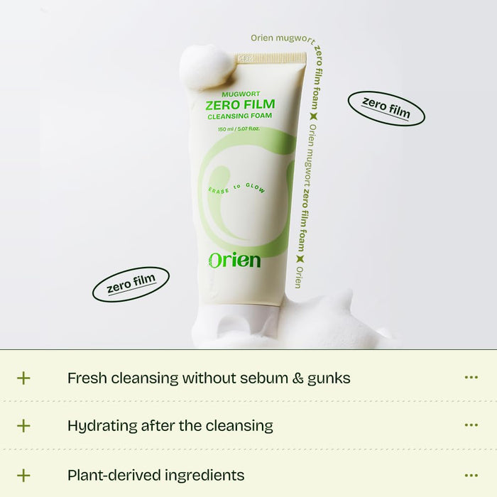 ORIEN - Mugwort Zero Film Cleansing Foam