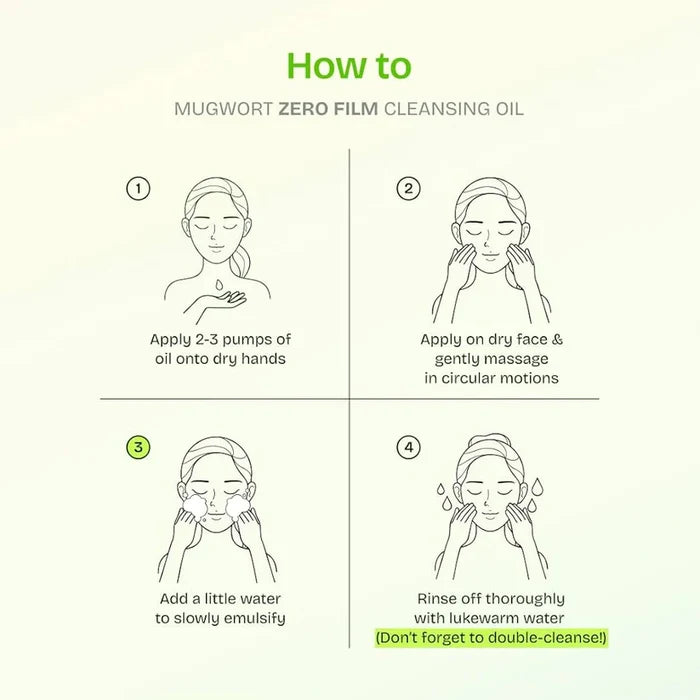 ORIEN - Mugwort Zero Film Cleansing Oil