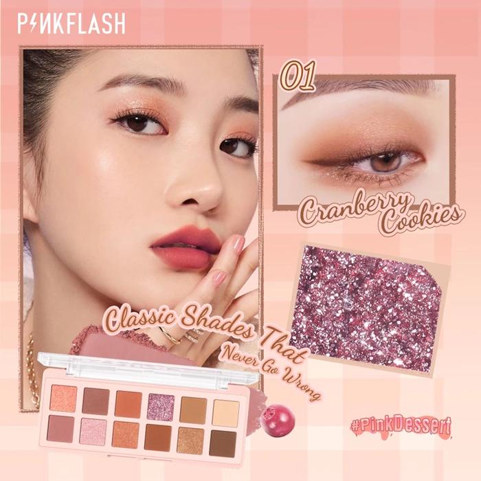 Paleta de sombras Pro Pink Flash