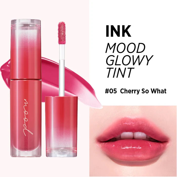 PERIPERA - Ink Mood Glowy Tint - 023 Coral Chemistry (Discounted)