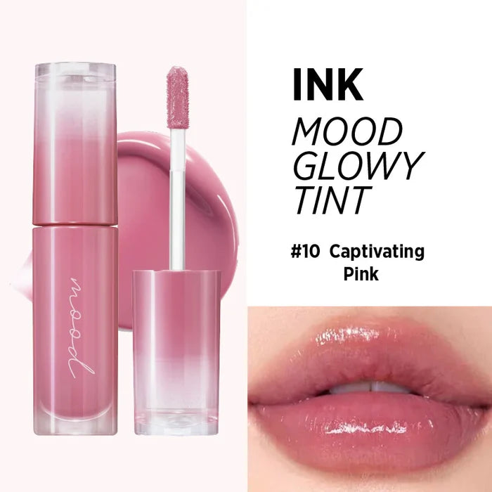 PERIPERA - Ink Mood Glowy Tint - 023 Coral Chemistry (Discounted)