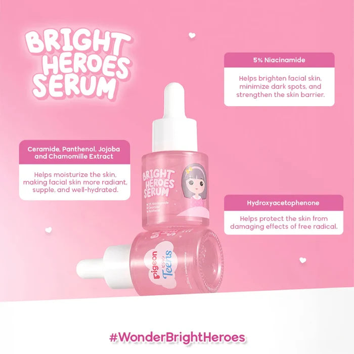PIGEON TEENS - Bright Heroes Serum