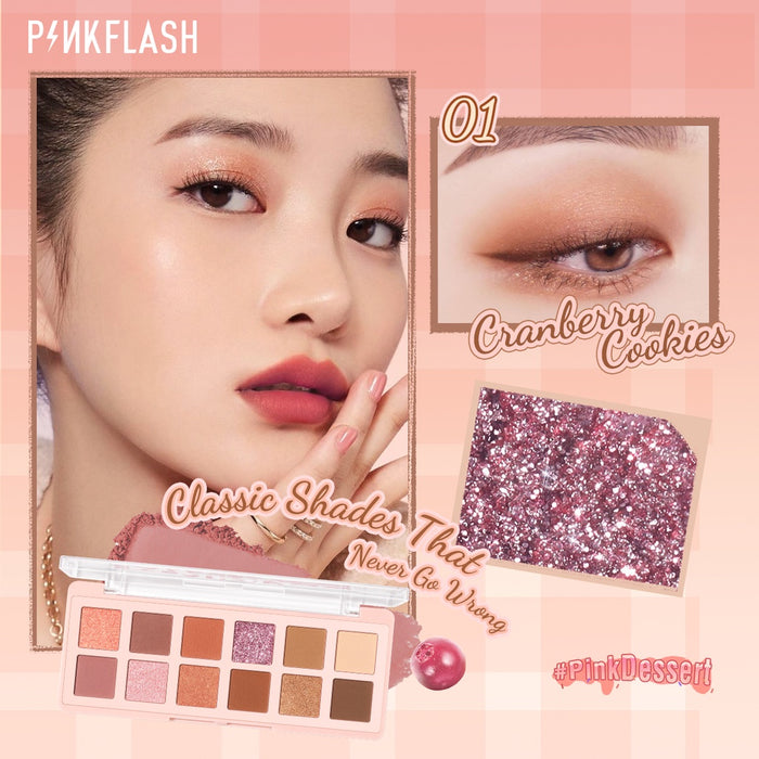 PINKFLASH - Pro Touch Eyeshadow Palette