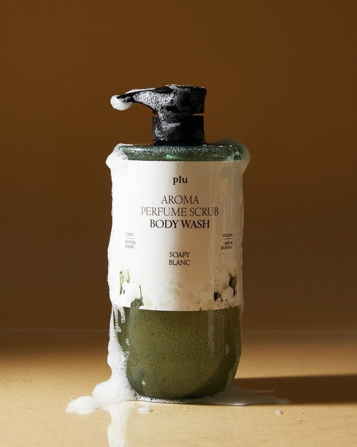 PLU - Aroma Perfume Scrub Body Wash Soapy Blanc