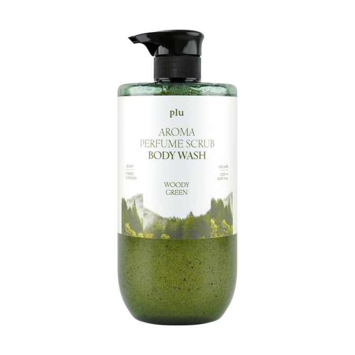 PLU - Aroma Perfume Scrub Body Wash Woody Green