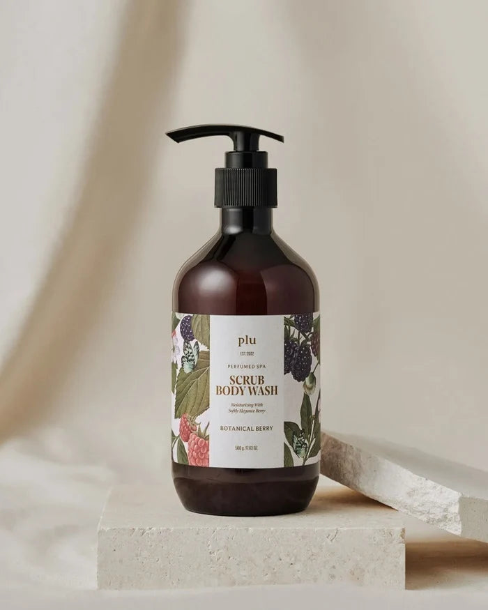 PLU - Perfumed SPA Scrub Body Wash Botanical Berry