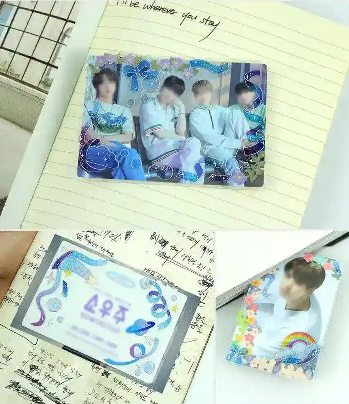 Premium K-pop Photocard Sleeves (50 sheets) | Hard Cover | Choose size - image 8