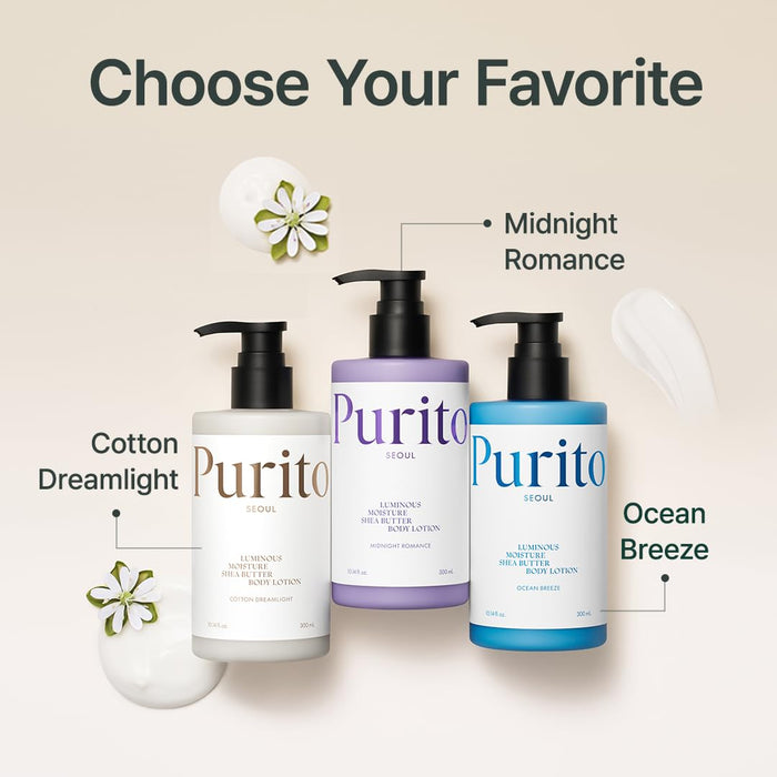 PURITO SEOUL - Luminous Moisture Shea Butter Body Lotion