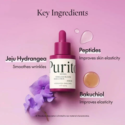 PURITO SEOUL - Timeless Bloom Bakuchiol Serum