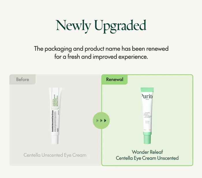 PURITO SEOUL - Wonder Releaf Centella Eye Cream Unscented