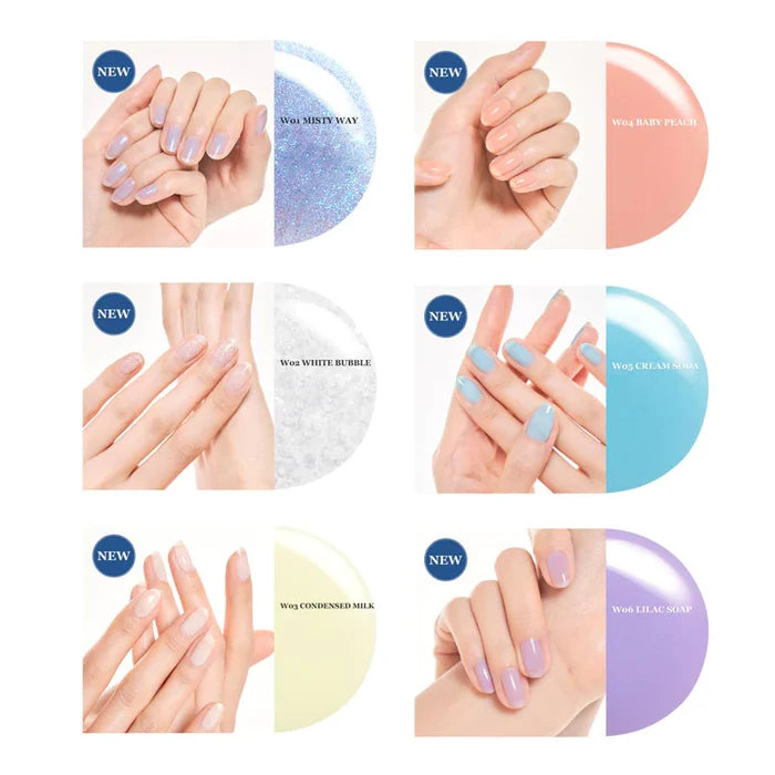 ROM&ND - Mood Pebble Nail: Milk Grocery