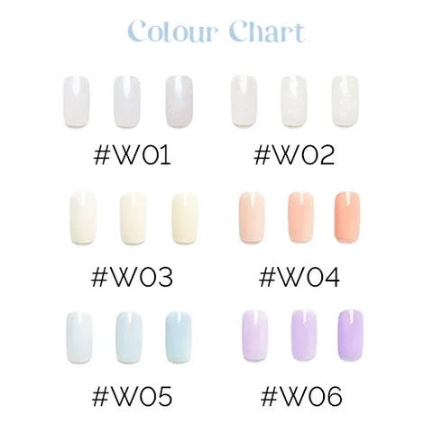 ROM&ND - Mood Pebble Nail: Milk Grocery