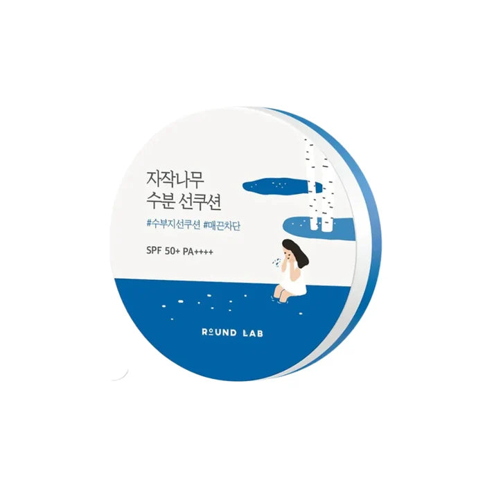 ROUND LAB - Birch Juice Moisturizing Sun Cushion (Discounted)