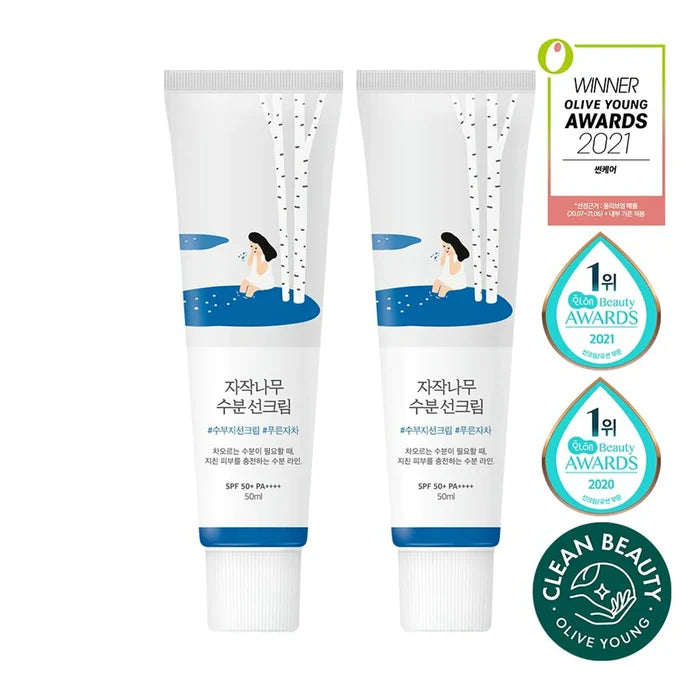 ROUND LAB - Birch Juice Moisturizing Sunscreen 1+1