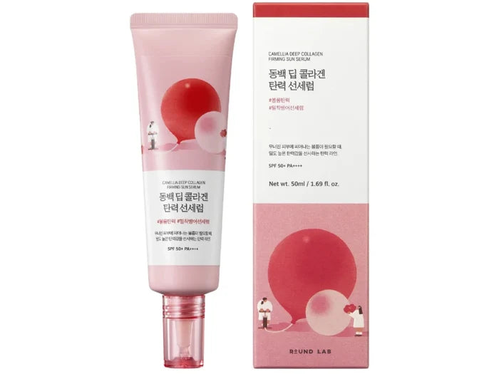 ROUND LAB - Camellia Deep Collagen Firming Sun Serum